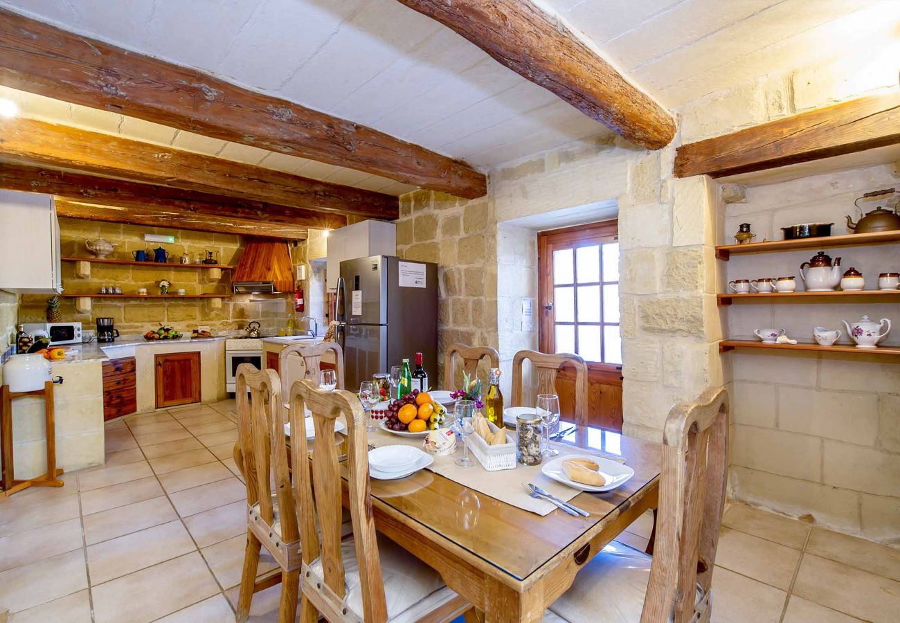 kitchen and dining traditional malta farmhouse