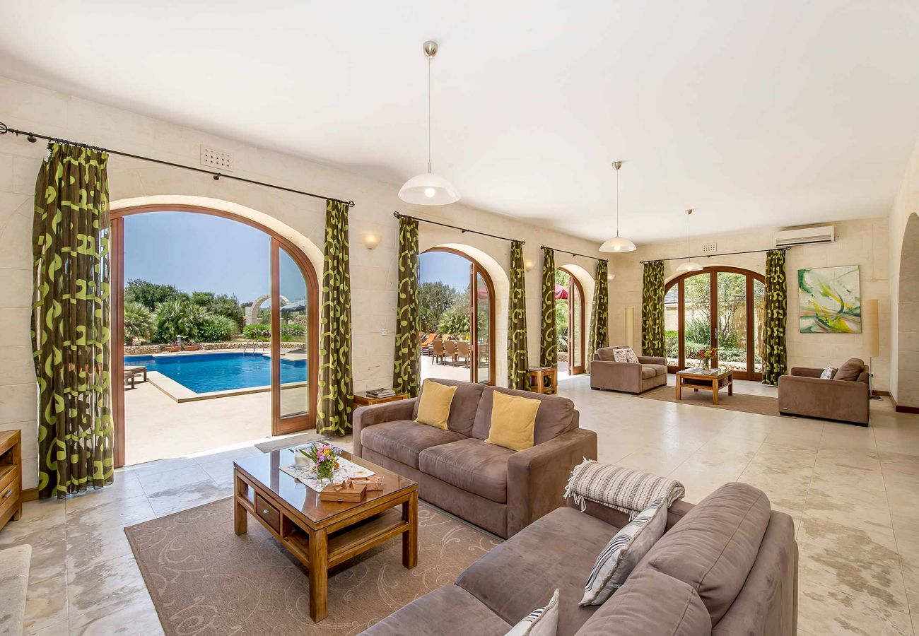 gozo villa with pool