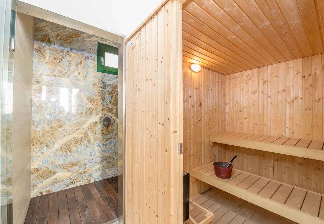 gozo villa with sauna